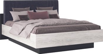 Двуспальная кровать Тео 160 в скандинавском стиле