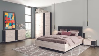 Спальный набор мебели ТЕО 4 в скандинавском стиле