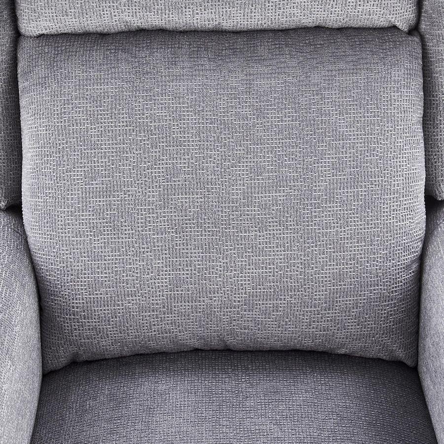 Крісло розкладне для відпочинку в вітальню, спальню Agustin дерево чорний / тканина сірий Halmar Польща