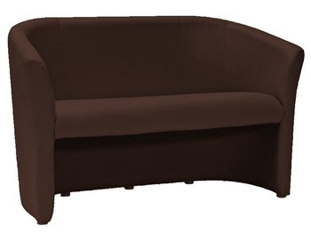 Маленький диван на кухню TM2 SIGNAL 126х60х76 темно коричневый в хай тек Польша