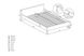 Ліжко HALMAR VALENTINA двоспальне без ящика для білизни Польща