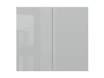 Верхняя кухонная тумба BRW Top Line K10-TV_GC_80/72_L/P-SZG/SP, серый глянец/серый гренола, из Польши