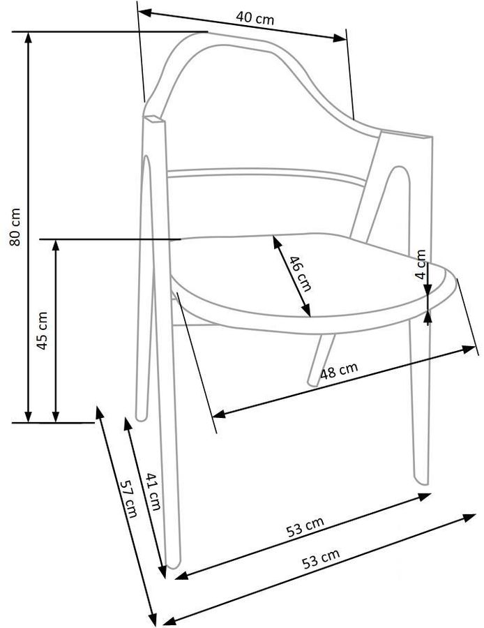 Металевий стілець K344 тканина бежевий Halmar Польща