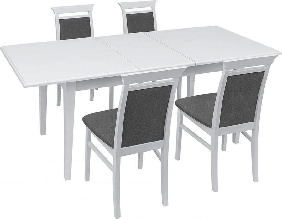 Обідній стіл BRW Idento Білий на 6 осіб