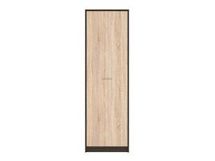 Стеллаж BRW Nepo Plus S435-REG1D-WE/DSO, венге/дуб Сонома, из Польши фото - artos.in.ua