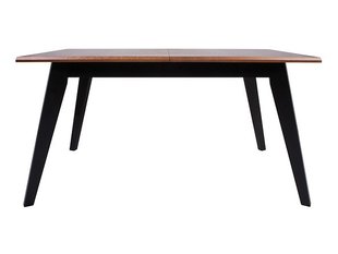 Обідній стіл BRW Madison D09043-TXS_MADISON-TX058 / TX142, дуб коричневий / чорний, фото - artos.in.ua