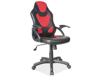 Комп'ютерне крісло офісне Q-100 SIGNAL червоний Польща