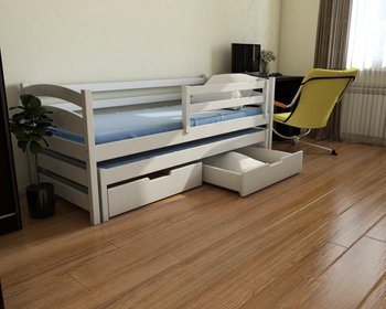 Кровать с доп. спальным местом Бонни Duo LUNA - белый