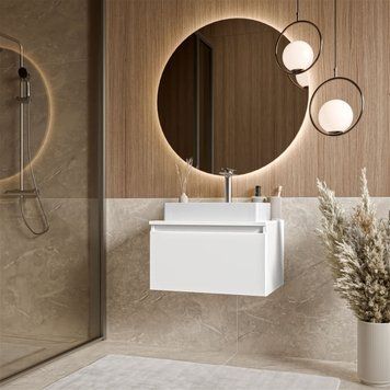 Тумба под умывальник CAMA INEZ UM 60 S1 белая