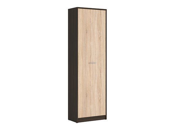 Стеллаж BRW Nepo Plus S435-REG1D-WE/DSO, венге/дуб Сонома, из Польши фото - artos.in.ua