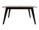 Обеденный стол BRW Madison D09043-TXS_MADISON-TX058/TX142, дуб коричневый/черный, из Польши