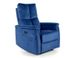 Масажне крісло з оксамитовою оббивкою NEPTUN M Signal - темно-синій Bluvel 86 Польща