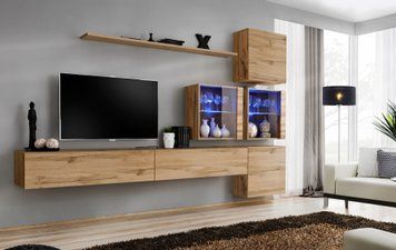 Комплект меблів у вітальню ASM Switch XIX WT SW 19, дуб Wotan фото - artos.in.ua