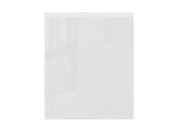 Кухонный фасад для посудомоечной машины BRW Sole K10-FH_DM_60/71-BIP, белый глянцевый, альпийский белый фото - artos.in.ua