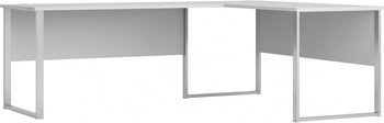 Письмовий стіл BRW Office Lux Світло-сірий без ящиків