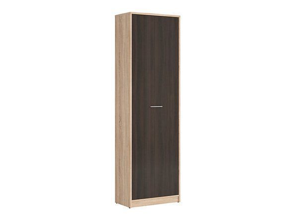 Стеллаж BRW Nepo Plus S435-REG1D-DSO/WE, дуб Сонома/венге, из Польши фото - artos.in.ua
