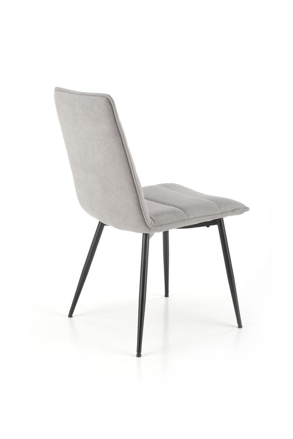 Металевий стілець K493 тканина сірий Halmar Польща
