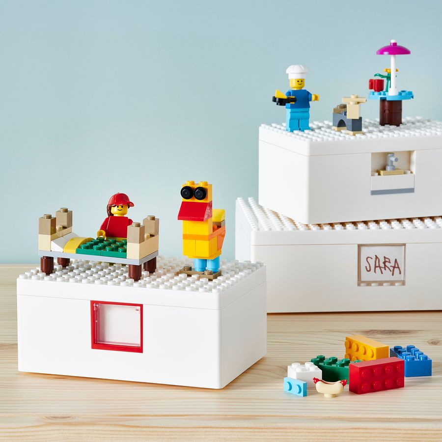 ІКЕА Набір цеглинок LEGO® 201 шт. BYGGLEK, 204.368.88 фото - artos.in.ua