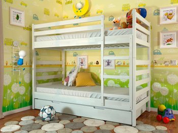 Двухъярусная кровать для детей Рио ARBOR DREV Белый