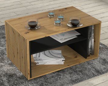 Журнальный столик AURIS дуб артизан BIM FURNITURE фото - artos.in.ua
