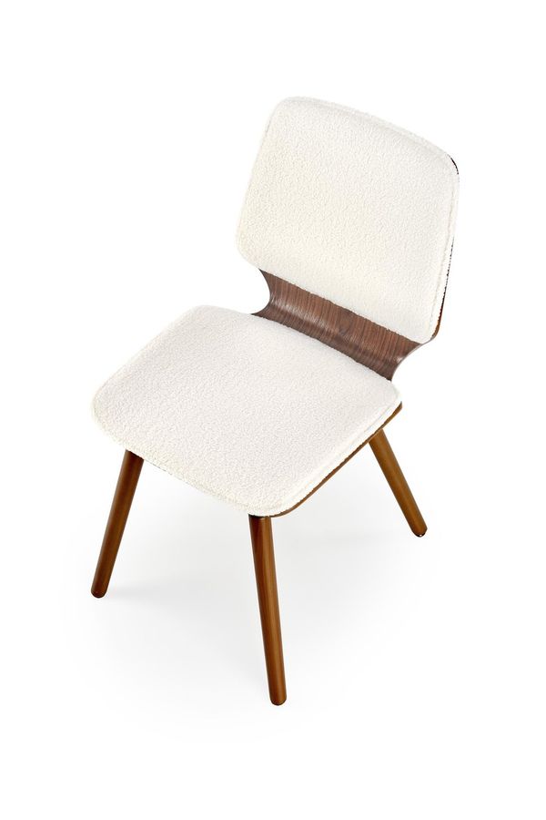Металевий стілець K511 тканина кремовий Halmar Польща