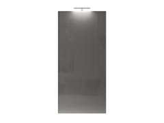 Модульная система Helvetia Moore фото Дверь (1 шт) к шкафу-купе 180 и 270 см, центральная с подсветкой Helvetia Moore серый светлый глянец 24ZJIO14CL - artos.in.ua