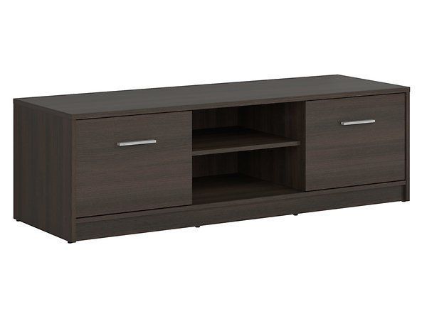 Тумба под телевизор BRW Nepo Plus S435-RTV2D-WE, венге, из Польши фото - artos.in.ua