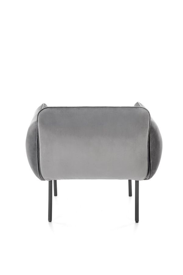 Крісло для відпочинку BRASIL сірий/чорний Halmar Польща