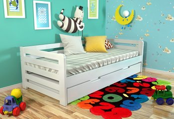 Ліжко для дітей в дитячу кімнату Немо ARBOR DREV Білий