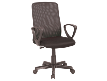 Ученическое компьютерное кресло Q-083 SIGNAL черная ткань Польша
