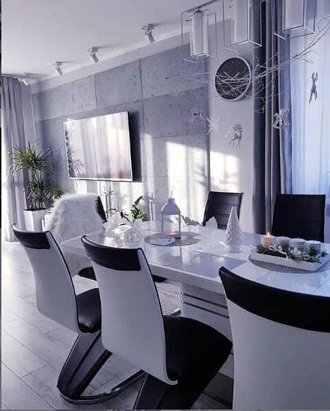 Обідній великий дизайнерський стіл GUCCI 180x90 SIGNAL білий Польща