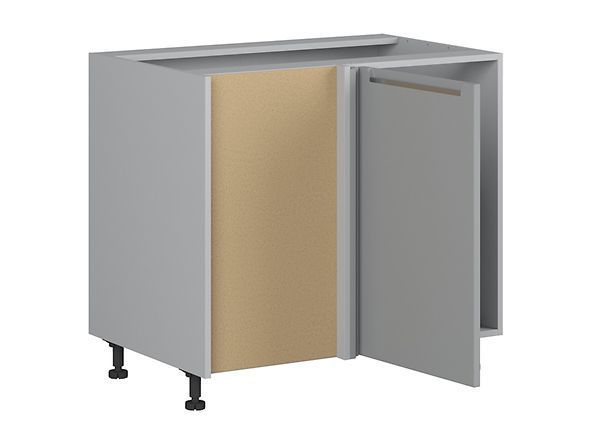 Нижняя кухонная тумба BRW Iris K10-FB_DNW_105/82_L/B-SZG/FER, ферро/гренола серый, из Польши фото - artos.in.ua