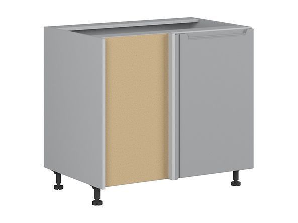 Нижняя кухонная тумба BRW Iris K10-FB_DNW_105/82_L/B-SZG/FER, ферро/гренола серый, из Польши фото - artos.in.ua
