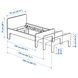 Фото 2: ИКЕА Выдвижная рама кровати и основание кровати SLÄKT СЛЭКТ, 693.266.09 - artos.in.ua