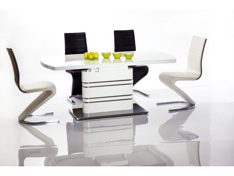 Обідній великий дизайнерський стіл GUCCI 180x90 SIGNAL білий Польща