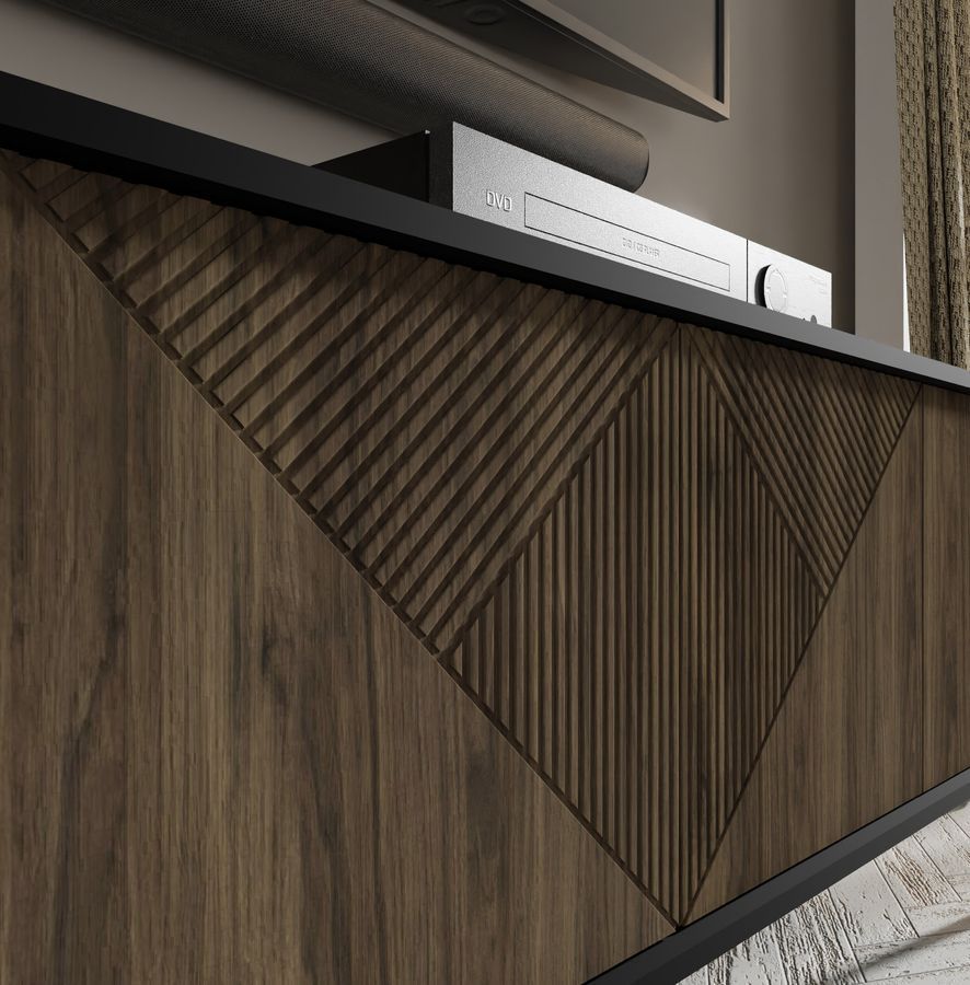 Тумба під телевізор WOODY 180 горіх BIM FURNITURE фото - artos.in.ua