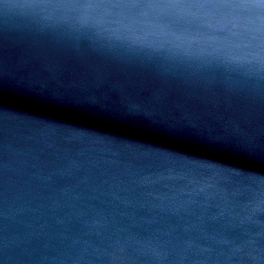 Стілець із оксамитовою оббивкою TRIX B Signal - темно-синій Bluvel 86/чорний Польща
