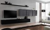 Комплект мебели в гостиную ASM Switch VII 27 ZG SW 7, черный, графит фото - artos.in.ua