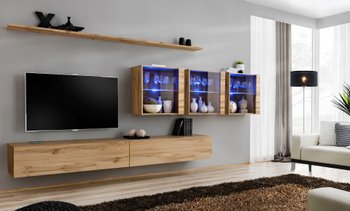 Комплект мебели в гостиную ASM Switch XVII WT SW 17 Дуб Вотан из Польши