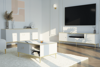 Комплект мебели для гостиной PETRA белый BIM FURNITURE