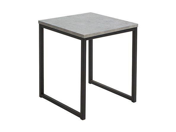 Журнальный столик BRW Aroz D05034-LAW/50-BCJ, светло-серый/черный бетон Чикаго, из Польши