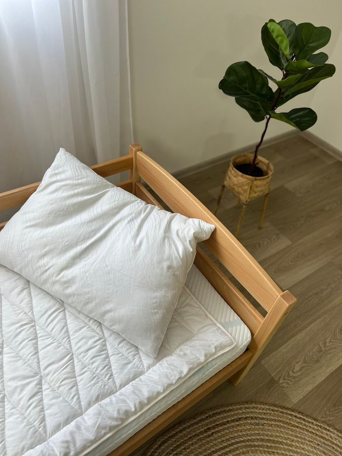 Дитяче ліжко з натурального дерева Хюго LUNA - БУК