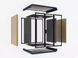 Фото 4: Акустическая кабина Large Booth ST Signal 220&times;156&times;234, серый, черный, алюминий + пластик + стекло - artos.in.ua