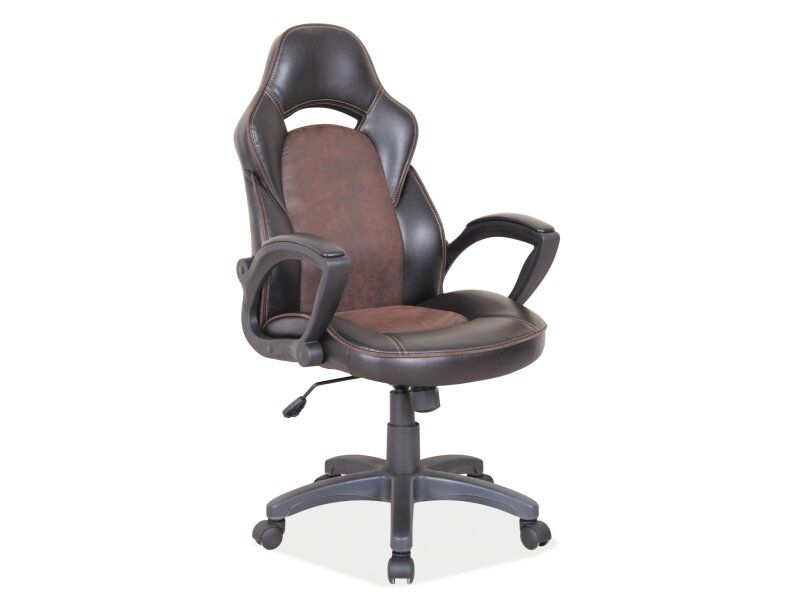 Игровое компьютерное кресло Q-115 SIGNAL коричневый Польша
