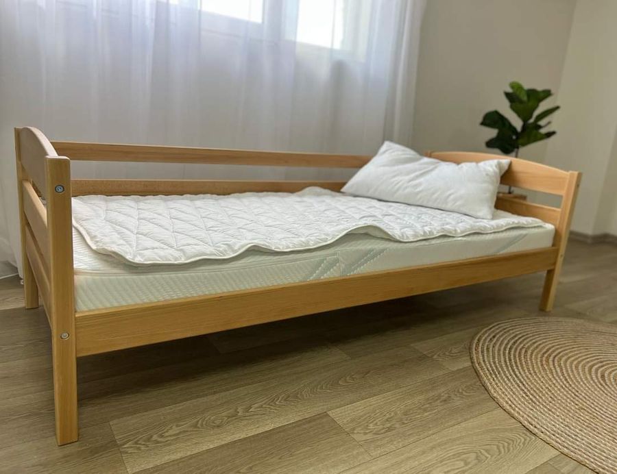 Дитяче ліжко з натурального дерева Хюго LUNA - БУК