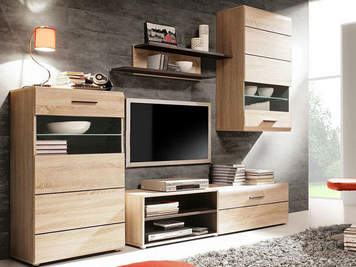 Стенка 2 СОЛО ВМВ / SOLO VMV (дуб сонома) фото - artos.in.ua