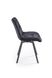 Металевий стілець K519 оксамитова тканина чорний Halmar Польща