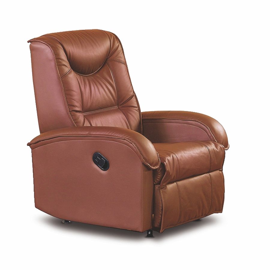 Кресло HALMAR JEFF коричневый в классическом стиле Польша