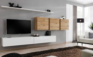 Комплект меблів у вітальню ASM Switch VII WWT SW 7, білий, дуб Wotan фото - artos.in.ua