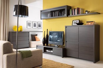 Комплект мебели в гостиную Kaspian BRW разные цвета Польша